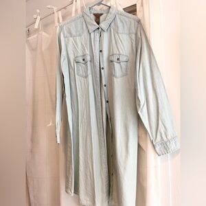 Blue Jean Shirt/Dress
